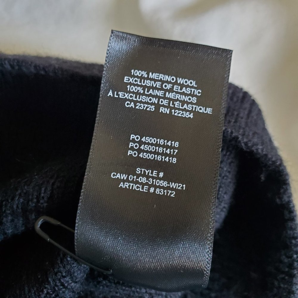 BABATON | Long Sleeve Turtleneck 100% Merino Wool Black Maclean Dress (Size M/L) - Picture 10 of 10